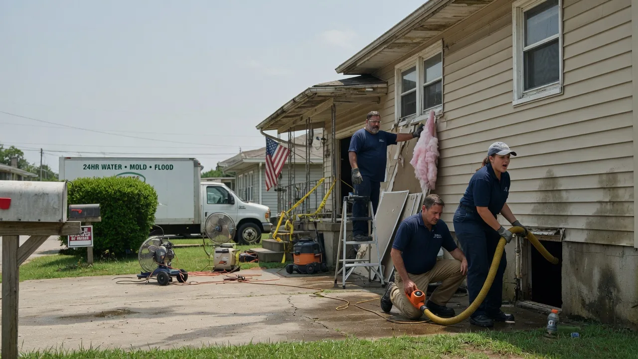 Water Damage Repair in Weir, MS near me